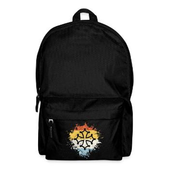 Occitania, Croix Occitanie, Cadeau Sud - Backpack - black - Front