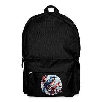 Oiseau d’hiver - Sac à dos - noir - Devant