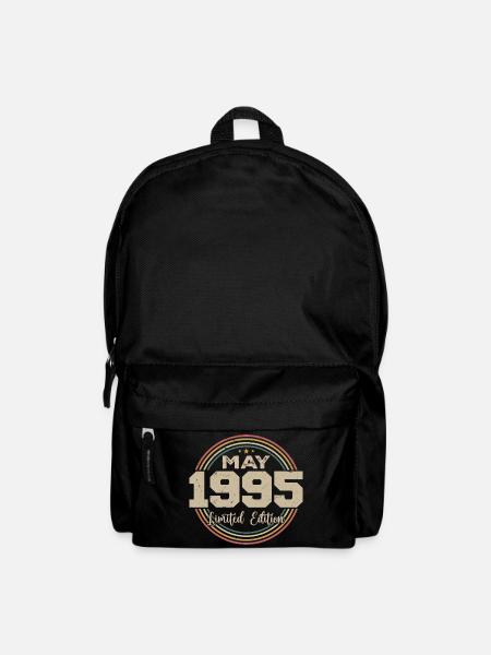 Mai 1995 Jahrgang Jahrgang Mai 1995 Geburtstag - Rucksack - Schwarz