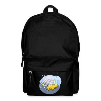 Yellow Catmarine - Rucksack - Schwarz - Vorne