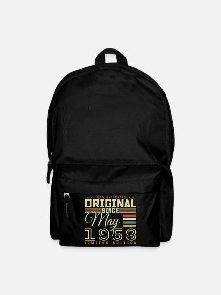 Cadeau Anniversaire Mai 1958, Gift May 1958 - Sac à dos - noir