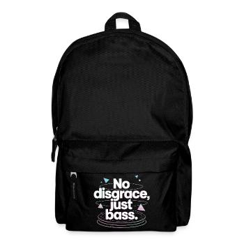 No Disgrace Just Bass Retro - Backpack - black - Front