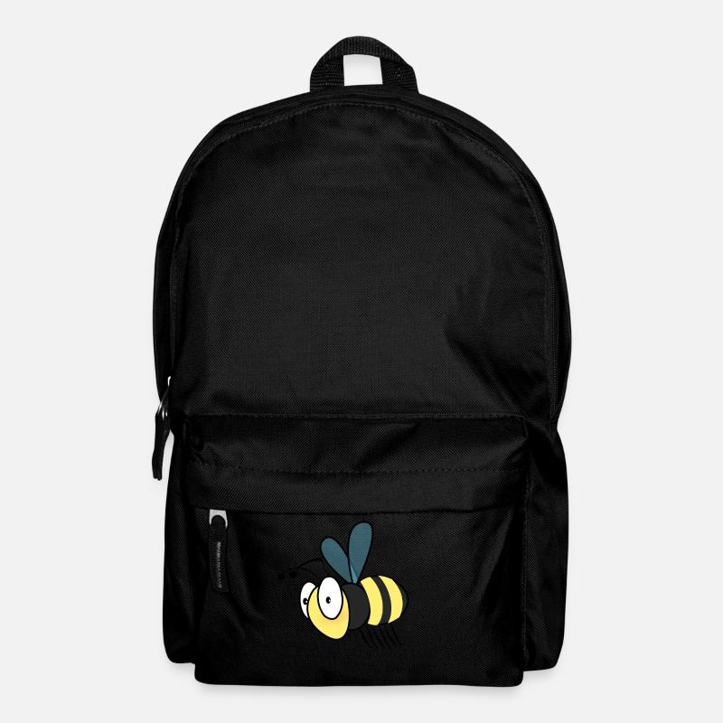 Honigbiene - Rucksack - Schwarz