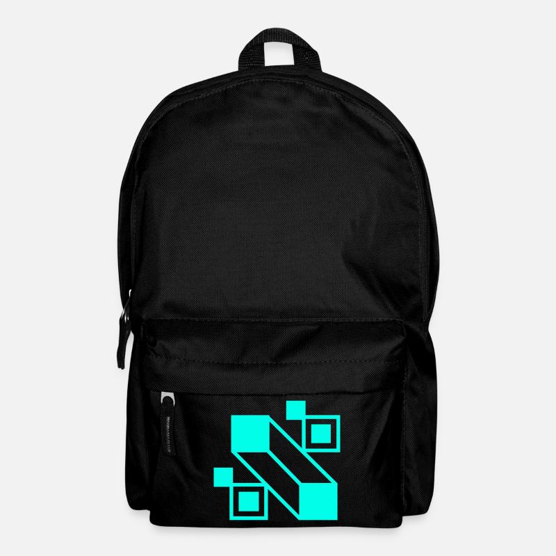 Abstrakte Formen - Rucksack - Schwarz