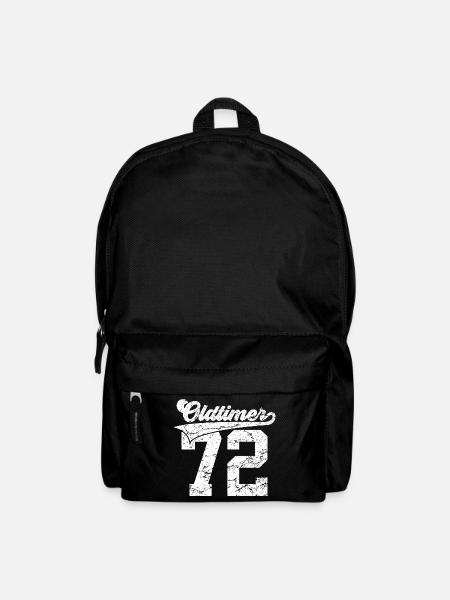 54. GEBURTSTAG 1972 OLDTIMER 72 - Rucksack - Schwarz