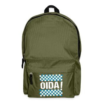 Oida Boarisch Bayern Oida! - Rucksack - Olivgrün - Vorne