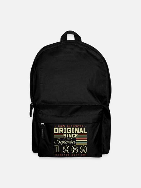 September 1969 Limitierte Auflage zum 56. Jubiläum - Rucksack - Schwarz