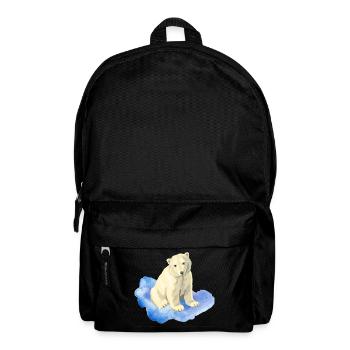 ours polaire - Sac à dos - noir - Devant
