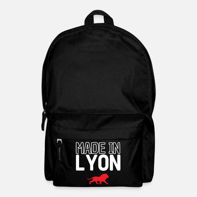 Hergestellt in Lyon - Rucksack - Schwarz