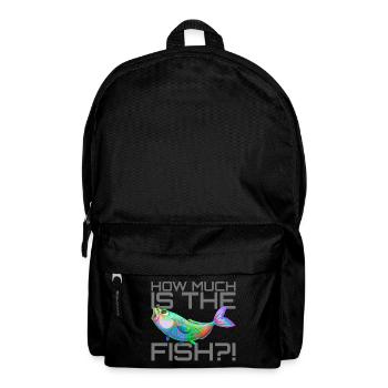 How much does the fish cost? | How much is the fish? - Backpack - black - Front