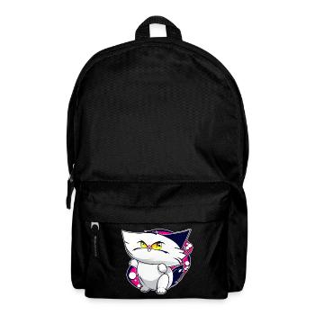 Chat fou - Sac à dos - noir - Devant