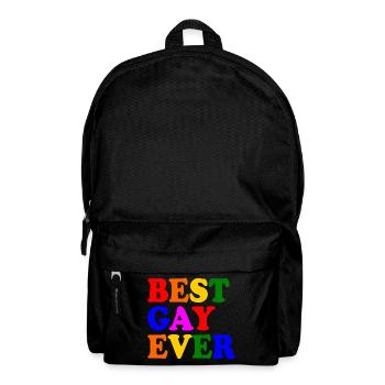 Best gay ever - Backpack - black - Front