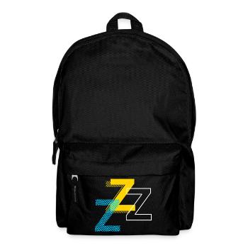 Lettre Z de l’alphabet - Sac à dos - noir - Devant