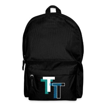 T Letter - Backpack - black - Front