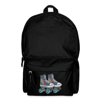 Vintage Classic skates / Roller skates - Backpack - black - Front