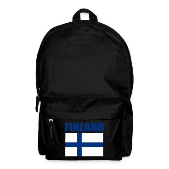 Finnland - Rucksack - Schwarz - Vorne