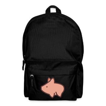 little piglet - Backpack - black - Front