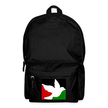 Free palestine Dove of peace - Backpack - black - Front