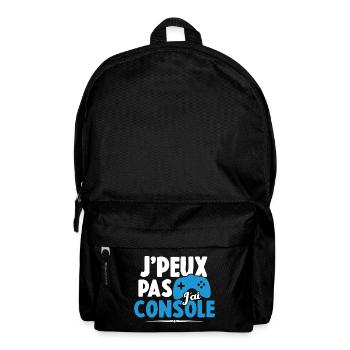 Je Peux Pas J'ai Console Cadeau Gamer - Sac à dos - noir - Devant