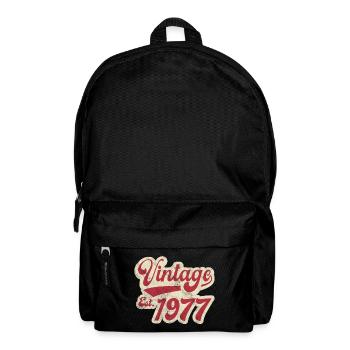 Vintage Est 1977 - Sac à dos - noir - Devant