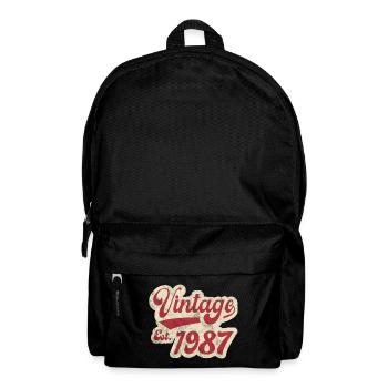 Vintage Est 1987 - Backpack - black - Front