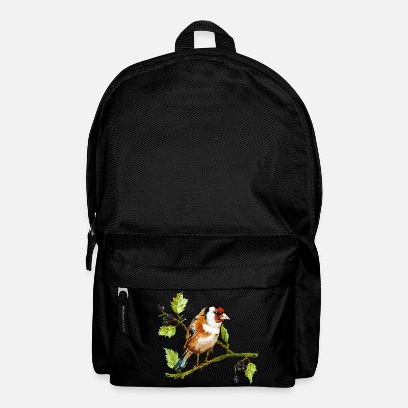 Vogel - Rucksack - Schwarz