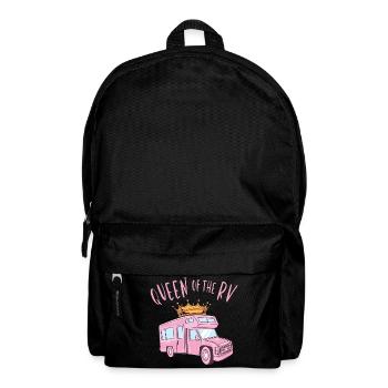 Queen of the Camper - Backpack - black - Front