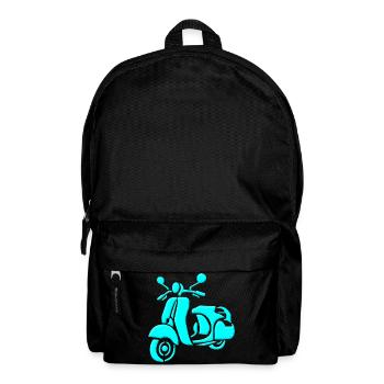Retro scooter - Backpack - black - Front