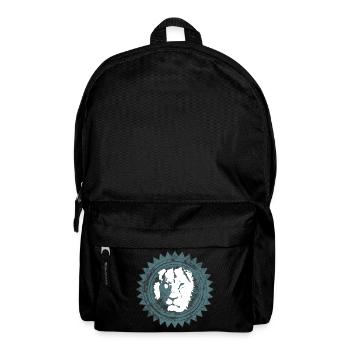 Löwenkopf Reggae Design - Rucksack - Schwarz - Vorne