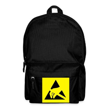 ESD Susceptible 2C - Rucksack - Schwarz - Vorne