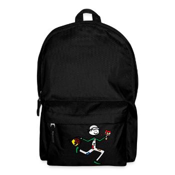Maler - Rucksack - Schwarz - Vorne