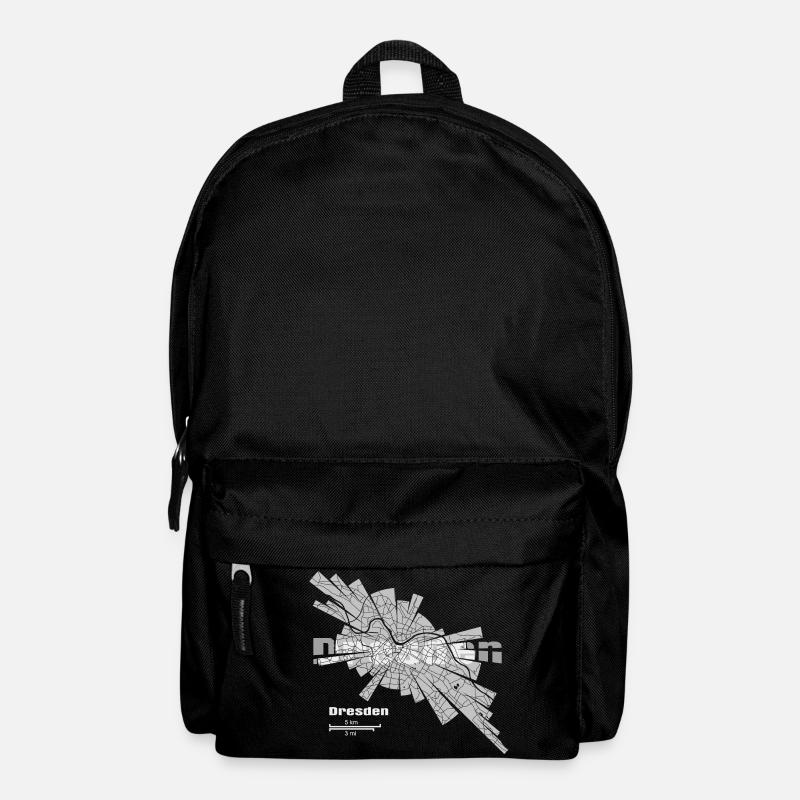 Dresden Map - Backpack - black