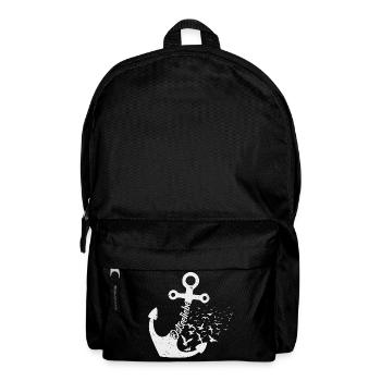 Ostseeliebe Anker & Möven - Rucksack - Schwarz - Vorne