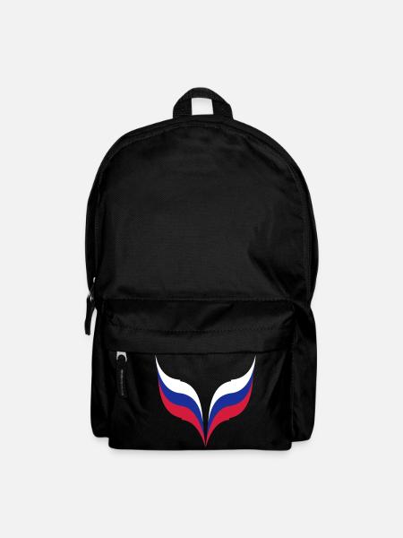 триколоре Россия - Rucksack - Schwarz