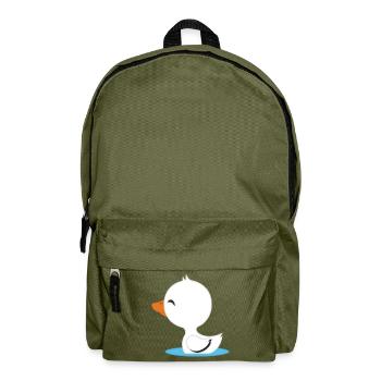 duck - Backpack - olive green - Front