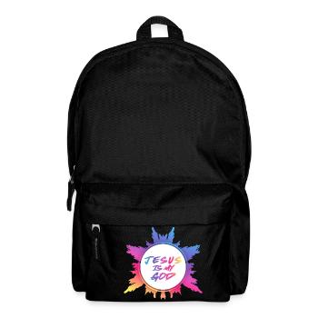 Jesus is my god - Backpack - black - Front