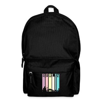 Berlin - Rucksack - Schwarz - Vorne