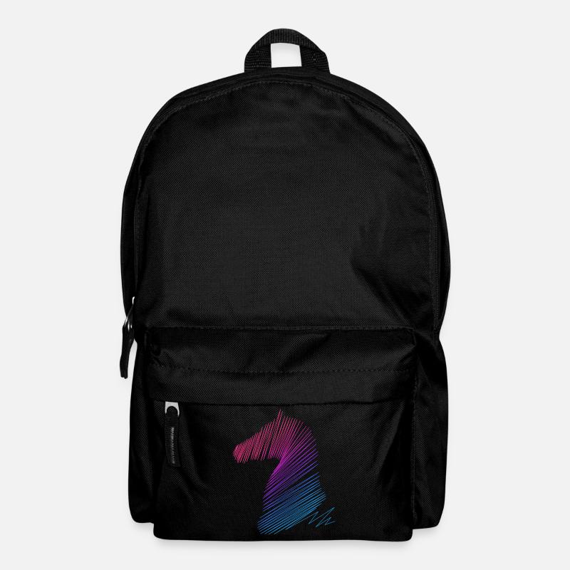 Cheval - Sac à dos - noir