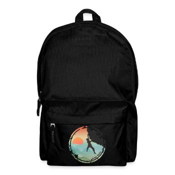 Climber free solo - Rucksack - Schwarz - Vorne
