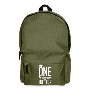 One Degree hotter College Gift Uni 2021 - Backpack - olive green - Front