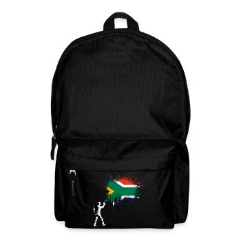 South Africa Flag Africa South African Flag - Backpack - black - Front