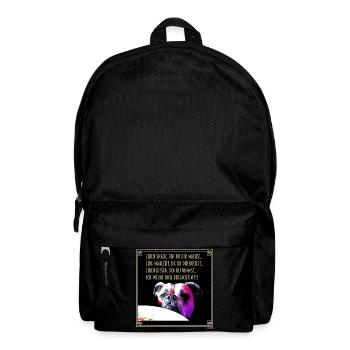 Bulldog Snack - Rucksack - Schwarz - Vorne