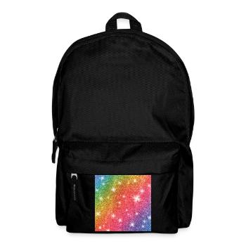 Regenbogen, bunte Design Geschenk für Frauen & Mädchen - Rucksack - Schwarz - Vorne