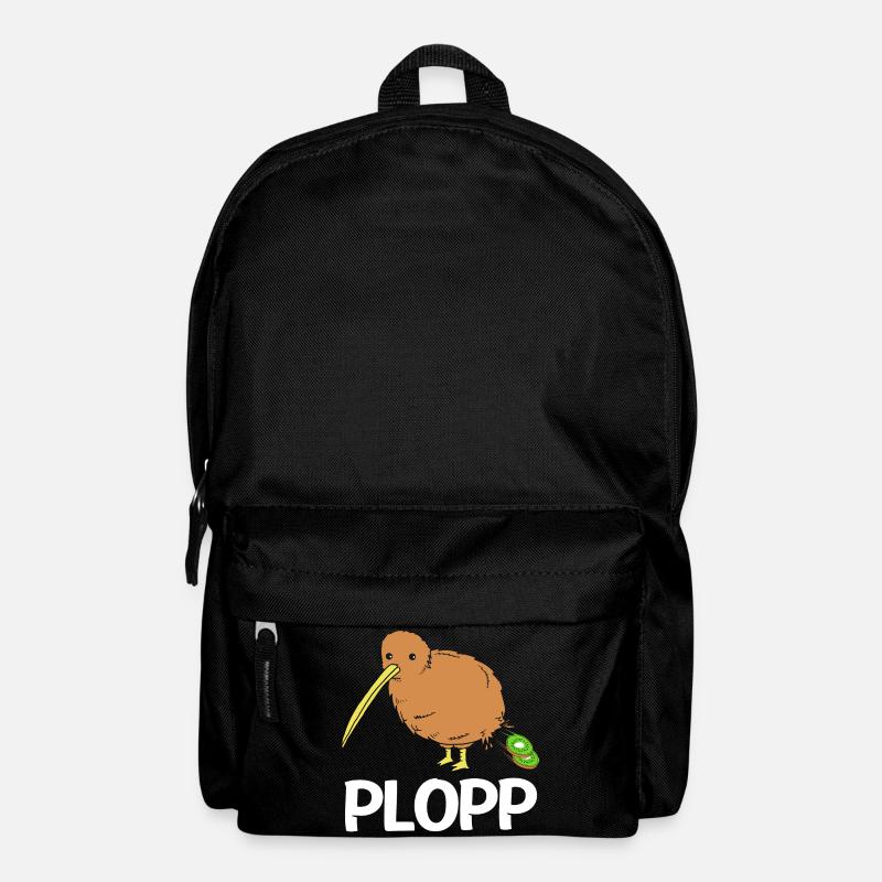 kiwi-oiseau kiwi - Sac à dos - noir