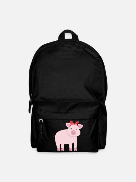 Pig pigs - Backpack - black