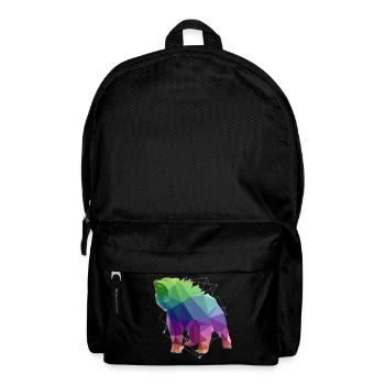 Bär Braunbär Wildnis - Rucksack - Schwarz - Vorne