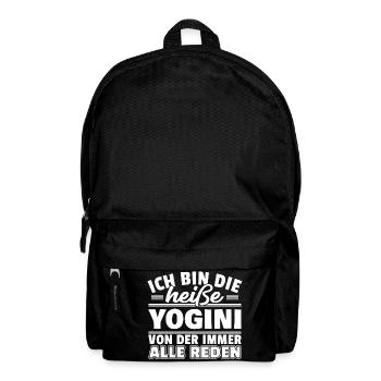 Heiße Yogini - Rucksack - Schwarz - Vorne