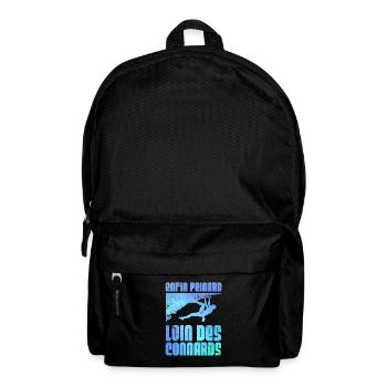 Endlich ruhiges Klettern - Rucksack - Schwarz - Vorne