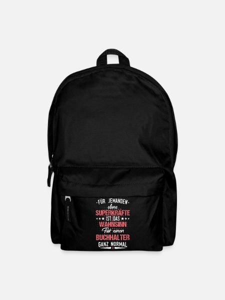Buchhalter Buchhaltung Finanzbuchhaltung Spruch - Rucksack - Schwarz