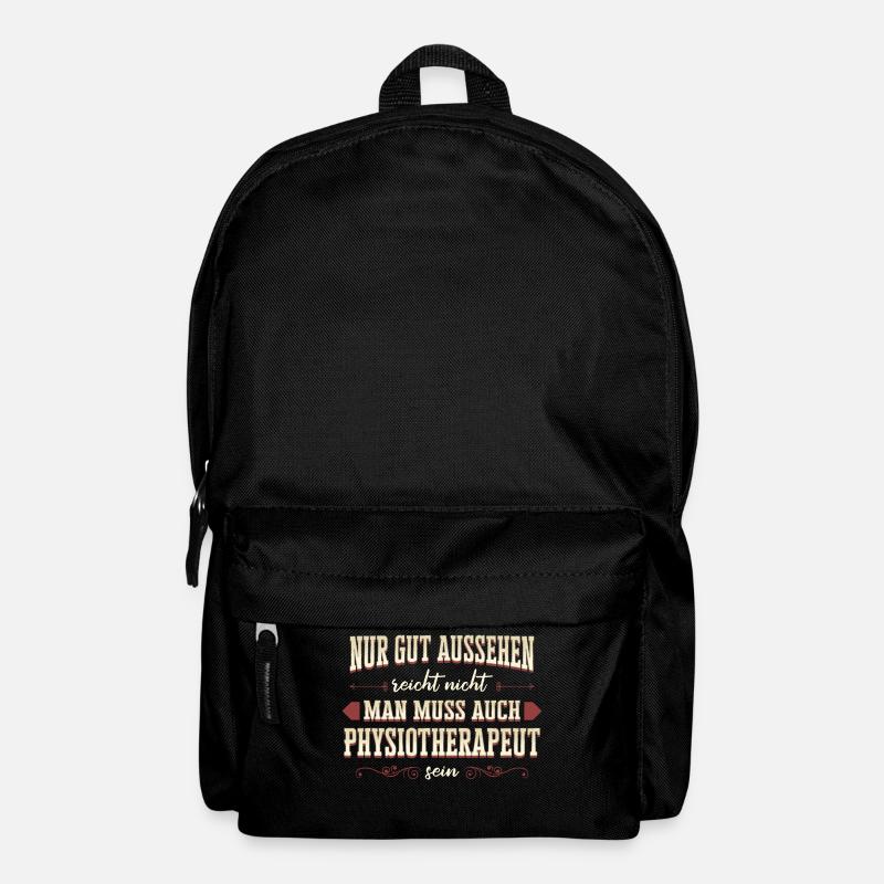 Physiotherapeut Physio Praxis Physiotherapie - Rucksack - Schwarz
